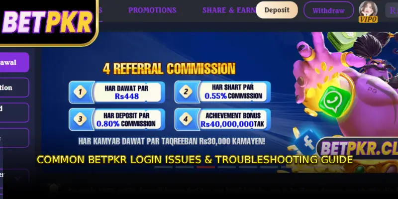 Common BETPKR Login Issues & Troubleshooting Guide
