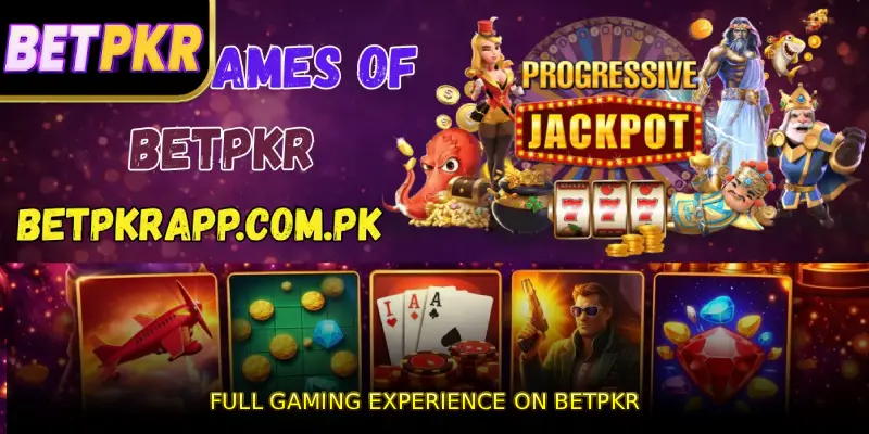 Full Gaming Experience on BETPKR