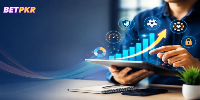 An analytical graph representing the BETPKR Features Explained for new users.