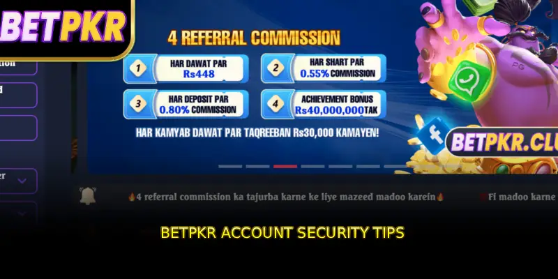 BETPKR Account Security Tips