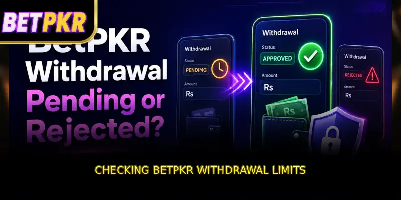 Checking BETPKR Withdrawal Limits