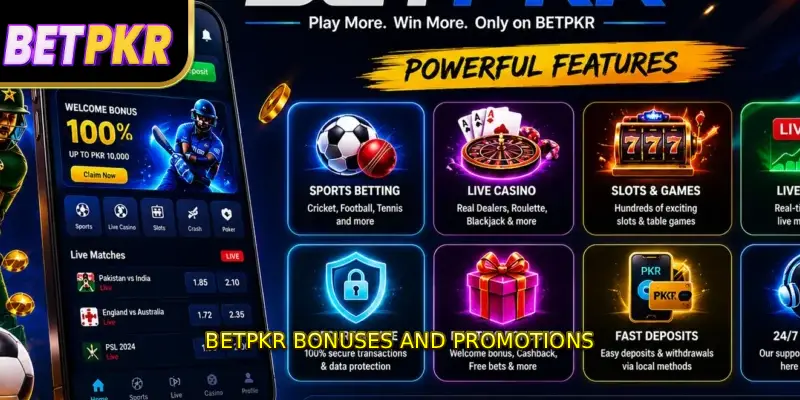 BETPKR Bonuses and Promotions